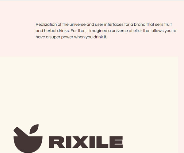 簡潔的顏色設計