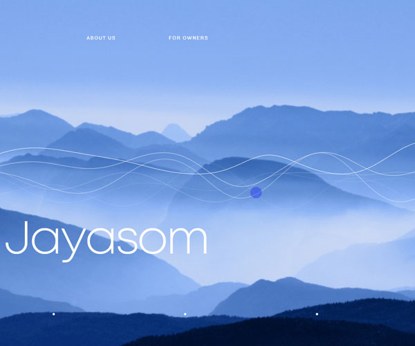 首頁精美的動態效果