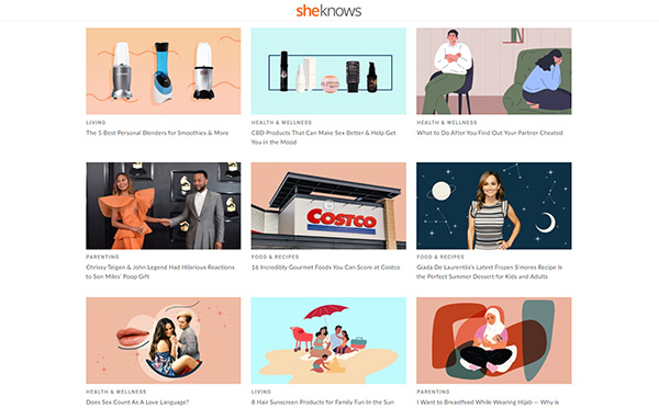 時尚生活網站建設